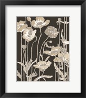 Neutral Blooms 2 Framed Print