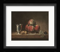 Vintage Peach Still Life Fine Art Print