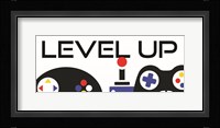 Level Up with Controllers Fine Art Print