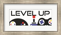 Level Up with Controllers Fine Art Print