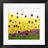 Coneflowers With Pink Fine Art Print