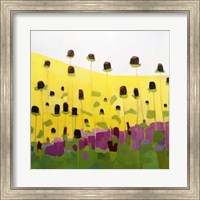 Coneflowers With Pink Fine Art Print