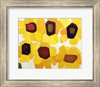 Six Sunflowers Fine Art Print
