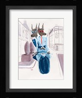 The Doberman Do Paris Fine Art Print