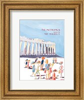 The Muttropolis Vists The Acropolis Fine Art Print