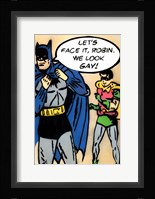 Bat Gay Framed Print