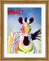What Zebra Fine Art Print
