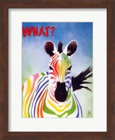 What Zebra Fine Art Print