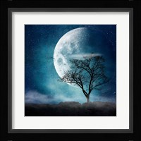Moon Blues Fine Art Print