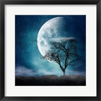 Moon Blues Fine Art Print