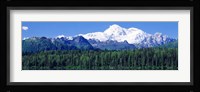 Alaska, Denali National Park, Byers Lake Framed Print