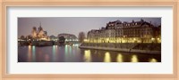 Notre Dame, River Seine, Paris, France Fine Art Print