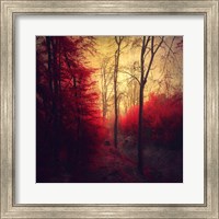 Ruby Red Forest Fine Art Print