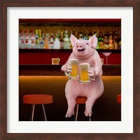 Beer Hog Fine Art Print