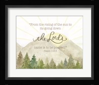 Rising of the Sun Fine Art Print