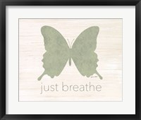 Just Breathe Butterfly Fine Art Print