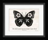 Be Still Butterfly Fine Art Print