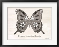 Prayer Butterfly Fine Art Print