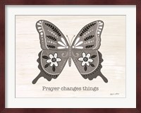 Prayer Butterfly Fine Art Print