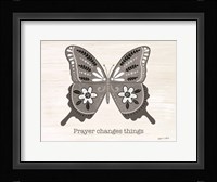 Prayer Butterfly Fine Art Print