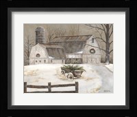 Wagon on the Farm Fine Art Print