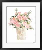 Cotton Candy Roses III Fine Art Print