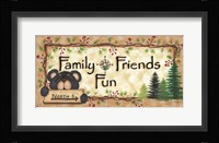 Family Friends Fun Fine Art Print