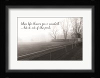 Curveball Fine Art Print