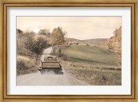 Golden Country Road Fine Art Print