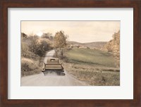 Golden Country Road Fine Art Print