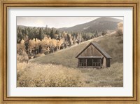 Mountain Hunting Cabin Fine Art Print