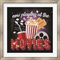 Now Playing at the Movies Fine Art Print