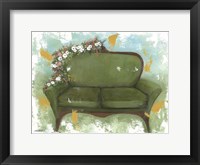 Spring Floral Couch Fine Art Print