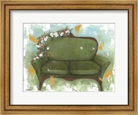 Spring Floral Couch Fine Art Print