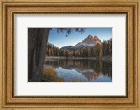 Dolomites Reflection at Sunrise Fine Art Print