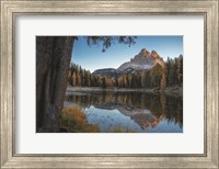 Dolomites Reflection at Sunrise Fine Art Print