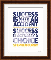 Steph Curry - Success Fine Art Print