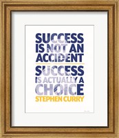 Steph Curry - Success Fine Art Print
