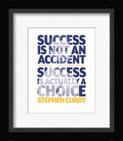 Steph Curry - Success Fine Art Print
