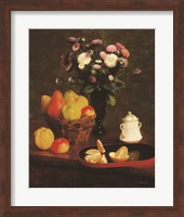 Flowers and Fruit 2 Fine Art Print