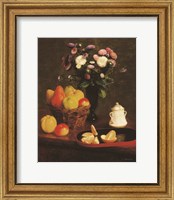Flowers and Fruit 2 Fine Art Print