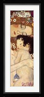 Three Ages of Woman - Mother and Child, c.1905 (detail panel) Fine Art Print