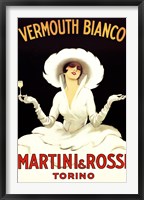 Martini Rossi Framed Print