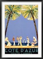 Cote d'Azur Framed Print