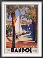 Cote d'Azur (Bandol) Framed Print