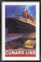 Cunard Line Fine Art Print