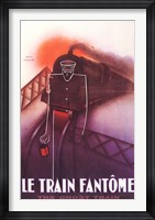 Train Fantome Framed Print