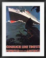 Cosulich Line Trieste Fine Art Print