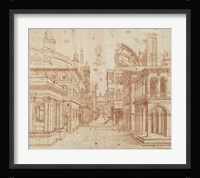 Roman Perspective Framed Print