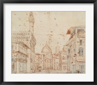 Firenze Perspective Fine Art Print